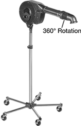 Image of Product. Style E. Front orientation. Contains Annotated. Hot Air Blowers. High-Volume Low-Heat Air Blowers, Adjustable Airflow, Style E.