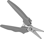 Image of Product. Front orientation. Multipurpose Cutters. Multipurpose Cutters, Style B.