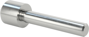 Image of Product. Back orientation. Steel Pilot for Changeable-Pilot Counterbores, 5/16" Shank Diameter with 5/8" Pilot Head.