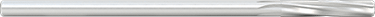 Image of Product. Side1 orientation. High-Speed Steel Round-Shank Reamer, with Right-Hand Spiral Flute, 0.2188" Reamer Diameter.