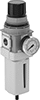 Parker Modular Compressed Air Filter/Regulators for Particle Removal