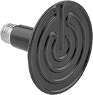 Image of Product. Front orientation. Heat Lamps. Screw-In Heat Lamps for Light Bulb Sockets.