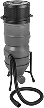 Image of Product. Dust Collector/Separator. Front orientation. Dust Collectors. Dust Collectors/Separators for Abrasive Blasting Cabinets, 8 ft³/min to 93 ft³/min Airflow Rate.