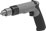 Image of Product. Front orientation. Drills. Heavy Duty Air-Powered Drills, Style A.