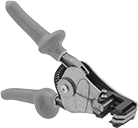 Image of Product. Front orientation. Wire and Cable Strippers. Electrically Insulating Squeeze-and-Strip Electrical Wire Strippers.