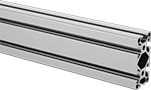 Image of Product. Front orientation. T-Slotted Framing and Fittings. T-Slotted Framing Rails, Double Six Slot Rails.