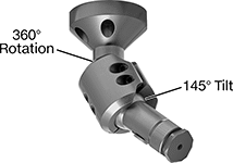 Image of Product. Front orientation. Contains Annotated. Mounts for Vacuum Cups and Lifters. Vacuum Lifter Mounts.