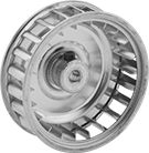 Image of Product. Front orientation. Heat Gun Replacement Parts. Blower Wheels.