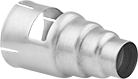 Image of Product. Front orientation. Heat Gun Nozzles. Focused-Tip Heat Gun Nozzles, For Master Appliance Heat Guns, Style B.