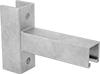 Strut Channel with Wraparound Mounting Plate