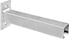 Strut Channel with Mounting Plate