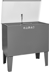 Image of Product. Front orientation. Parts Washers. Parts Washers for Solvent-Based Solutions, Style A.