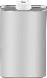 Image of Product. Front orientation. Ethyl Acetate-100%, 1 L Can.