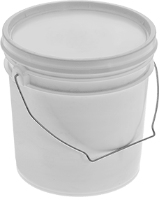 Image of Product. Front orientation. Fumed Silica-99%, 3 lb. Pail.