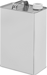 Image of Product. Front orientation. Hexane-99.8%, 1 Gallon Can.