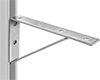 Strut Channel Shelf Brackets