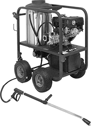 Image of Product. Front orientation. Pressure Washers. Hot-Water Pressure Washers, Style C.