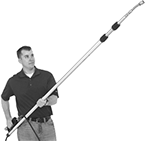 Image of ProductInUse. Front orientation. Pressure Washer Extension Wands.