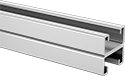 Image of Product. Front orientation. Strut Channel Framing and Fittings. Back-to-Back Stacked Low-Profile Strut Channel, Solid.
