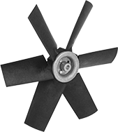 Image of Product. Front orientation. Floor Dryer Accessories. Downdraft Floor Dryers, Fan Blades.