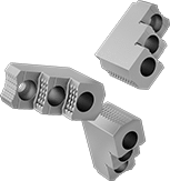 Image of Product. Front orientation. Lathe Chuck Jaws. Hardened Lathe Chuck Jaws.