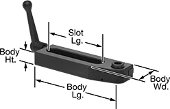 Image of Product. Front orientation. Spring-Loaded Work Supports.