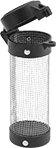 Image of Product. Front orientation. Parts Baskets. Round Enclosed Parts Baskets, Straight Baskets without Handle and with Hinged Lid.