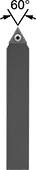 Image of Product. Front orientation. Contains Annotated. Lathe Tools. Economy Indexable Lathe Threading Tools, Neutral Cutting Direction.