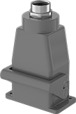 Image of Product. Front orientation. Latching Connectors. Latching Connectors, Top Conduit Connection—1 Latching Lever.