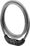 Image of Product. Front orientation. Cable Locks. Resettable Combination Cable Locks .