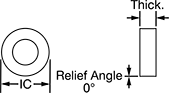 Image of Attribute. Front orientation. Contains Annotated. RNMG Insert.