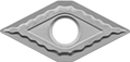 Image of Product. Front orientation. Lathe Tool Inserts. Lathe Tool Inserts for Multiple Materials, DNMG Insert.