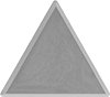 Image of Product. Front orientation. Lathe Tool Inserts. Lathe Tool Inserts for Multiple Materials, TPG Insert.
