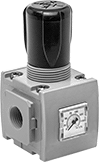 Image of Product. Front orientation. Compressed Air Regulators. Aventics Modular Compressed Air Regulators.