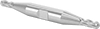 Cobalt Steel Ball End Mills with Two Milling Ends 