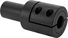 Image of Product. Front orientation. Shaft Adapters. Step-Up Shaft Adapters, For Round Shafts.