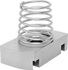 Spring-Loaded Strut Channel Nuts