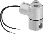 Image of Product. Front orientation. Solenoid On/Off Valves. Electrically Operated Air On/Off Valves.