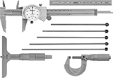 Image of Product. 64PKA070C. Front orientation. Contains MultipleImages. Precision Measuring Tool Sets. Mitutoyo Precision Measuring Tool Sets, Friction Thimble, Model Number 64PKA070C.