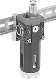 Image of Product. Front orientation. Compressed Air Lubricators. DIN-Mount Compressed Air Lubricators.