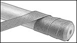 Image of ProductInUse. Front orientation. Contains Border. Hand Grips. Cushioned Wraparound Hand Grips.