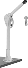 Image of Product. Front orientation. Cranes. Desktop Cranes , Wire-Rope Winch.