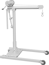 Image of Product. Style E. Front orientation. Style E. Hand-Winch Cranes .
