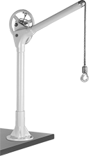 Image of Product. Front orientation. Cranes. Desktop Cranes , Roller-Chain Winch.