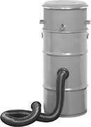 Image of Product. 100 ft³/min with Cartridge Filter. Front orientation. Dust Collectors. Dust Collectors for Abrasive Blasting Cabinets, Filter Cartridge, 100 ft³/min Airflow.