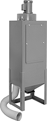 Image of Product. 400 ft³/min. Front orientation. Dust Collectors. Dust Collectors for Abrasive Blasting Cabinets, Filter Cartridge, 400 ft³/min Airflow.