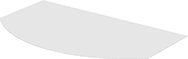 Image of Product. Front orientation. Abrasive Blasting Cabinet Window Film. Abrasive Blasting Cabinet Window Film, Curved.