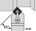 Image of Specification. Front orientation. Contains Annotated. Lathe Tool Insert Holders. Turning Lathe Tool Insert Holders, MSDN Insert Holder.