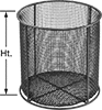 Made-to-Order Stainless Steel Round Parts Baskets
