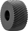 Image of Product. Front orientation. Knurls. Knurls for Long Lengths, Left-Hand-Spiral Knurl.